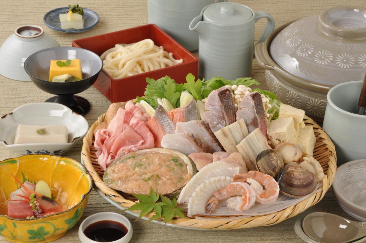 오쿠미주마 온센 호텔 카이주카 외부 사진